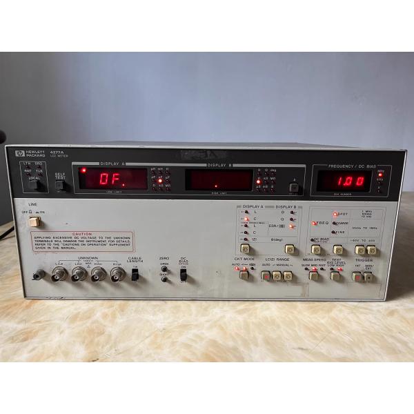 Buy Agilent 4277A LCZ Meter, 10 KHz-1 MHz Test Frequency, Refurbished Measures L/C-D/Q/ESR/G, Z-Q, High Speed L/C at wholesale prices