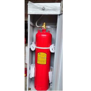 FM200 cabinet system for quick and easy fire extinguishing