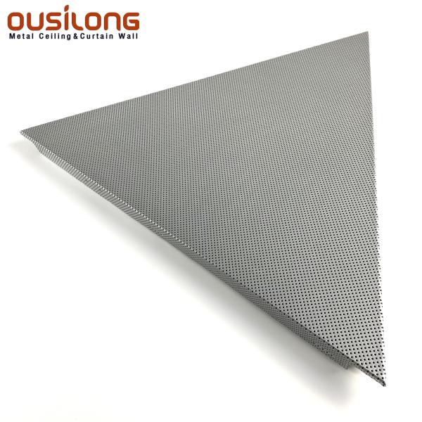 Buy Perforated Metal Aluminum Tiles For Hanging Suspended System Ceiling at wholesale prices