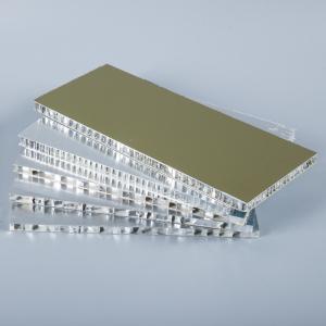 China PVDF PU Coated Aluminum Honeycomb Wall Panels 1200x2400mm on sale