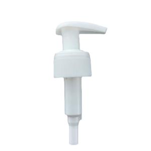White Polypropylene Empty Lotion Dispenser Pump 24MM ODM