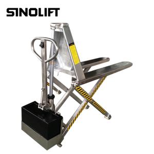 NPHD-S Stainless Scissor Hand Pallet Truck Loading Capacity 1500Kg