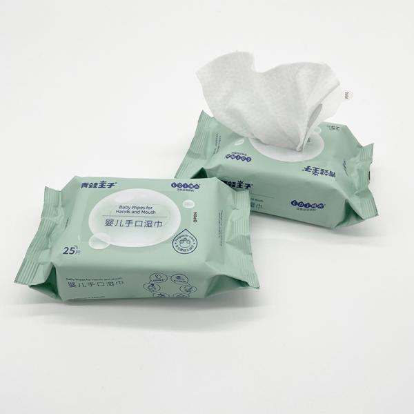 25 Pure Water Eco Friendly Biodegradable Organic Baby Wet Wipe For All Age