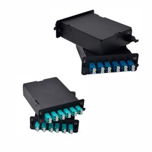 FTTX Optical Fiber MPO/MTP Fiber Modes With St Lc Adapter 19 Inch Rack Use