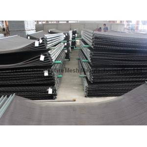 Buy cheap Spring Steel V Shaped Aperture 100mm Crusher Screen Mesh from wholesalers
