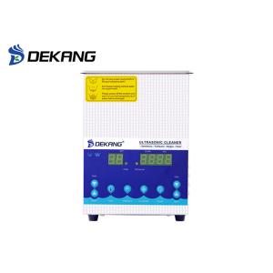 Quality 2L Dental Parts Ultrasonic Cleaning Equipment Dual Frequency With LCD Display for sale