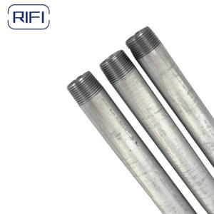 Hot Dipped Galvanized Steel Pipe Electrical Galvanized Conduit Rigid Metal