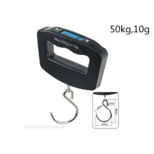 Quality Modern Design Portable Weighing Scale For Luggage , Black Color Digital Suitcase Scales for sale