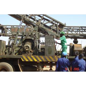 China Water Well Drilling Rig Truck-mounted With All drilling tools on sale