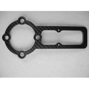 Customized CNC Machining Carbon Fiber Chassis Countersink OEM / ODM