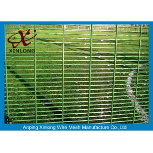 Galvanized High Security Fence / Garden Security Fencing Iron Wire Material