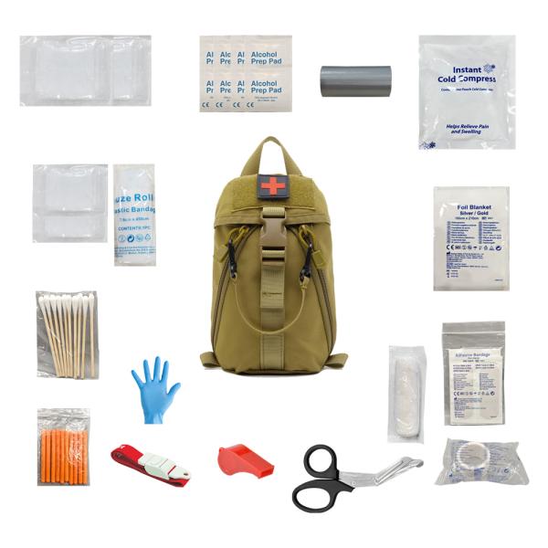 Portable Outdoor First Aid Kit&medical Kit for Outdoor Camping, Self Driving