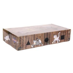 Solid Flat Cat Scratch Lounge , Chaise Lounge Cat Scratcher Superior Cardboard