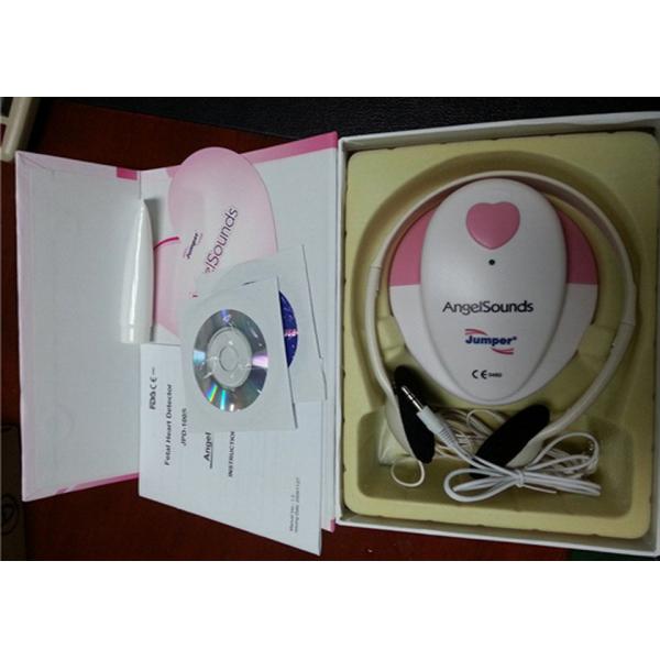 Ultrasonic Pocket Fetal Doppler Angelsounds Fetal Doppler JPD-100S 3MHz Baby heart monitor FHR New LCD Display
