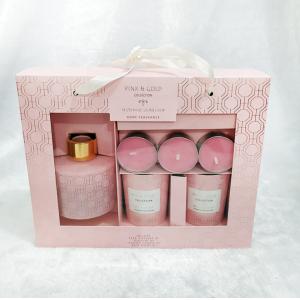 Card Paper Wedding Gift Card Box For Candles