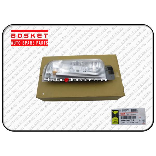 Buy Isuzu Body Parts Side Comb Lamp Assembly 8-98020070-4 8980200704 for ISUZU NHR85 4JJ1-T at wholesale prices