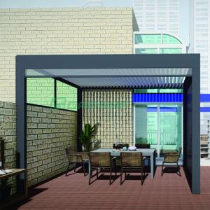 Shutters Gazebo Roof Sunroom Balcony Shade Pavilion Patio Electric Garden