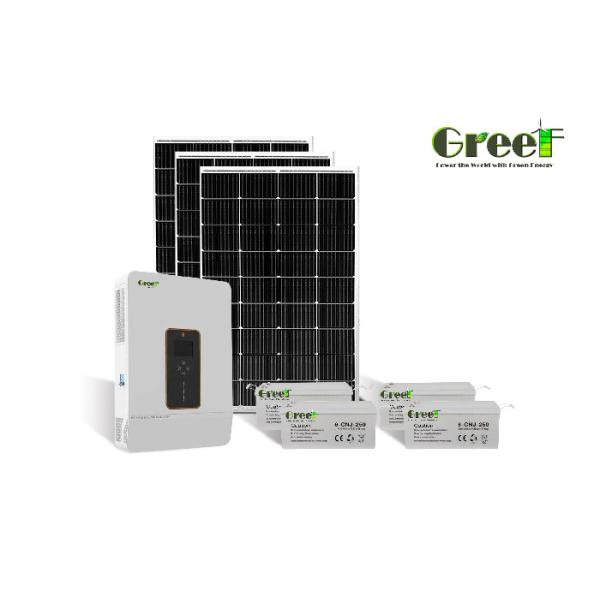 Buy GREEF 10KW Solar Panel Energy Off Gird Solar Power System Solar System at wholesale prices
