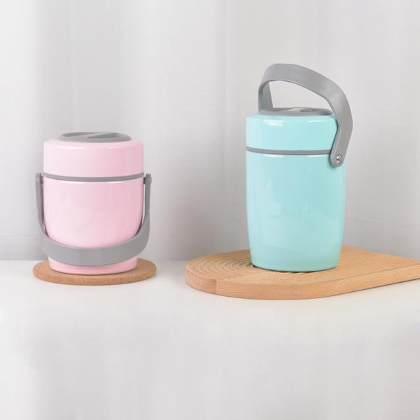 Buy New vacuum food holding cup sus 304 insulated 2L casserole pot double wall heat preservation stew beaker at wholesale prices