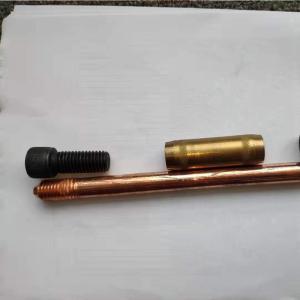 Quality Lightning Copper Rod Electrode Earthing System 1.8m for sale