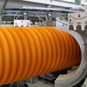 Double Single Wall Corrugated Pipe Manufacturing Process Producing Machine For