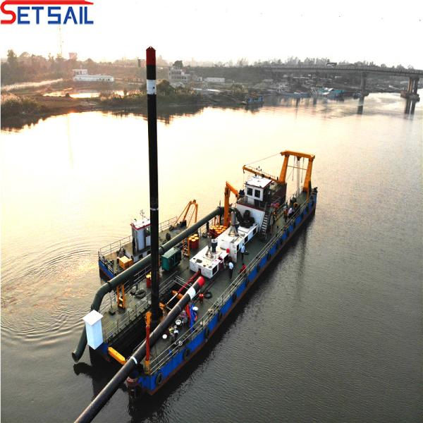 8 Inch Cutter Suction Dredger for River Sand Dredging and Max. Discharge Distance
