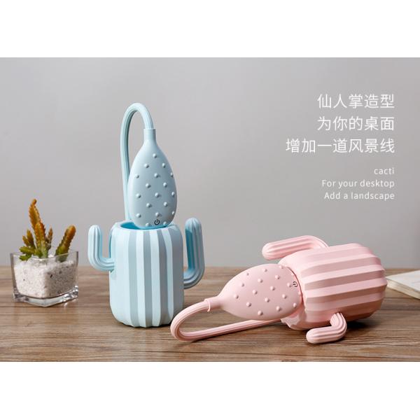 Cactus Pen Holder Table Lamp Portable LED 360 Degree Eye Protection Lamp