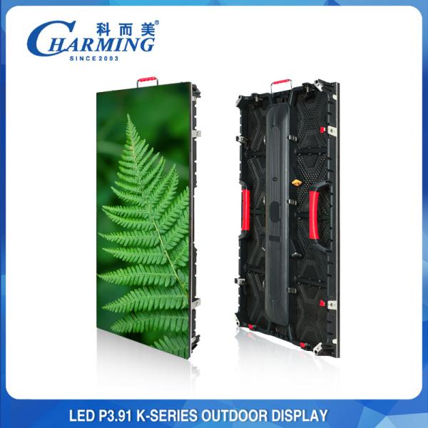 Rental LED Video Wall Display Ultra Thin Full Color Waterproof P3.91 3840Hz