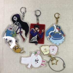 Customized Acrylic keychain/pendent with Anime figure/star/Cartoon figure