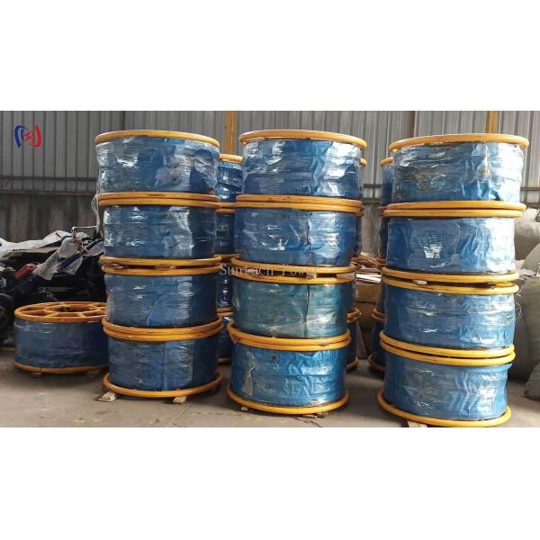 Anti-Twisting Braided Steel Rope – High-Strength Galvanized Cable for Power Line Construction