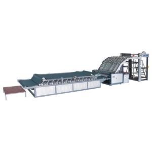 Paperboard Semi Automatic Flute Laminator Carton Box Laminating Machine