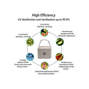 Baby Bottle Portable 270nm 8mw Portable UVC Cleaner