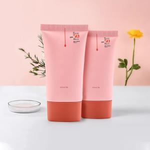 Plastic PP ABS Shower Gel Empty Cosmetic Tubes Offset Printing OEM ODM