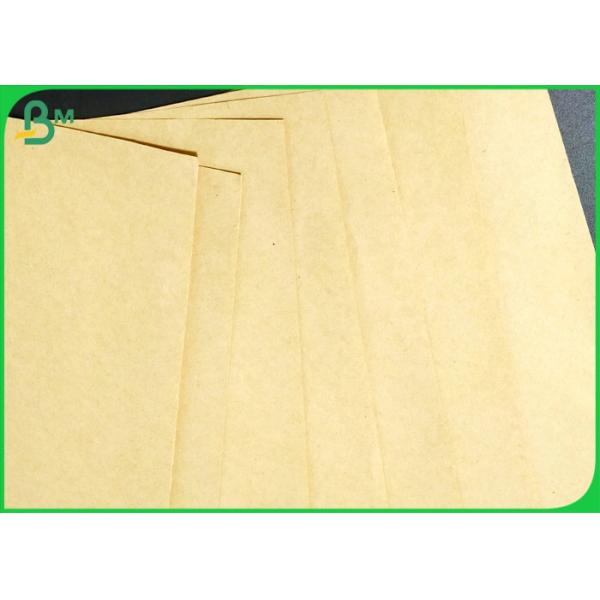 Printable 50gsm Virgin Bamboo Brown Kraft Paper In Roll For Gift Packing