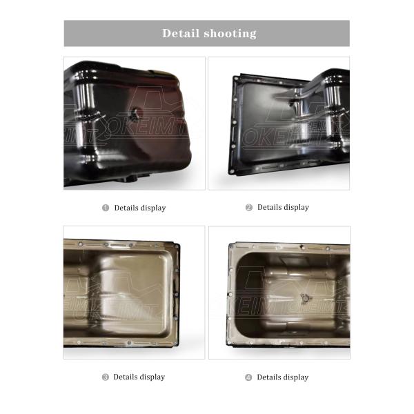 Excavator Engine Parts 4D95 Oil Pan For Komatsu Diesel Engine