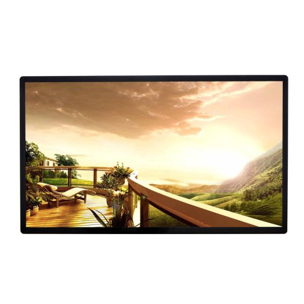 Buy Super Slim Wall Mounted Digital Advertising Display 43 Inch Rose Gold at wholesale prices