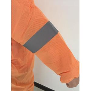 Unisex Breathable Disposable Coveralls Single Use Anti Bacterial Customized