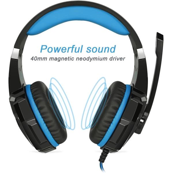 Deep Bass 50mm 117dB DC5V 3.5 Mm Gaming Headset