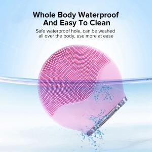 Private Label Usb Recharge Waterproof Vibrating Silicone Waterproof Face