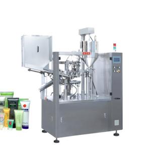 Plastic Hand Cream 0.6MPa Tube Filling Sealing Machine