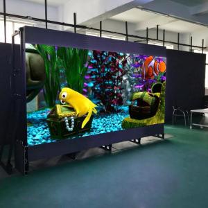 P10 Outdoor LED Video Display 10mm Pixel 6500cd Brightness