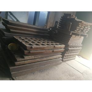 PE250x400 Movable Plate Mn22 Jaw Plate Crusher Spare Parts