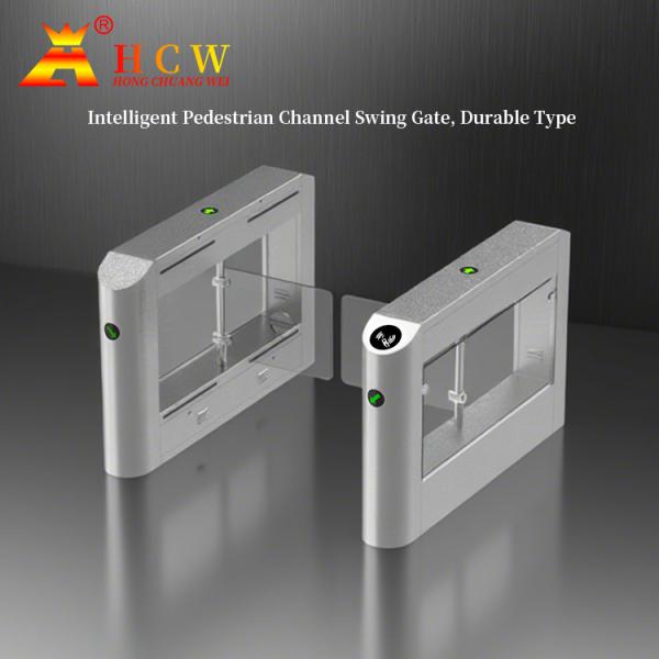 HCW Secure Automatic Turnstile Gate with 1100mm Channel Width, 6-Pair Infrared