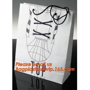 luxury paper carrier bag wholesale paper bags with handle, decorative luxury