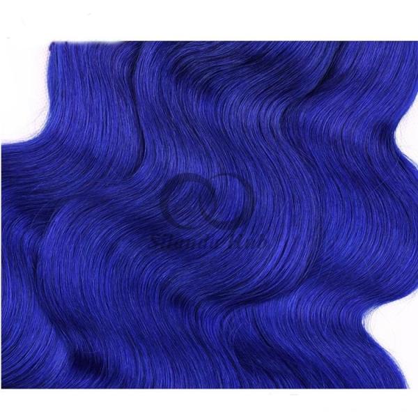 #T1B/Blue Body Wave Remy Human Hair Bundles Sew In Weave Bundles Brazilian Bundle Deals