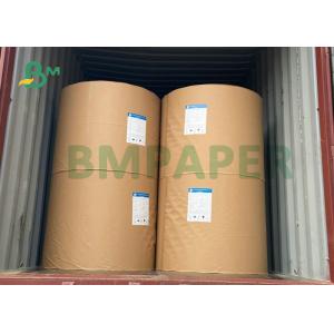 45GSM-52GSM Newsprint Paper In Reels Gray color 77.5cm 63cm Roll Width
