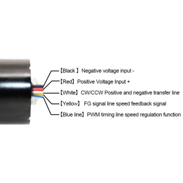 5V 6V 9V 12V 24V Electric Fan Micro BLDC Motor Automotive Brushless