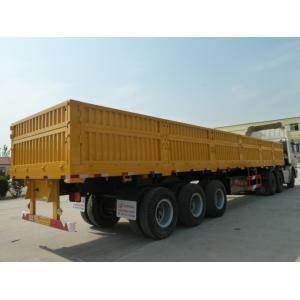 40 60 Tons Side Wall Fence Cargo Semi Truck Trailer with 4 Axles and Multifuncti