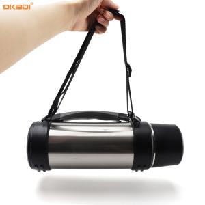 1500ML Double Wall 304 Stainless Steel Vacuum Travel Pot Thermos Outdoor Thermal
