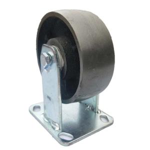 Steel Wheel Large Load Swivel Caster with Wear-Resistant Roller Bearing